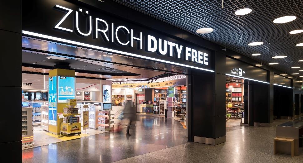 DIFFERENT CENTERS AT THE AIRPORT Passenger Zone Airside Center Stores include: Duty Free, Bucherer, Gucci, Lindt,