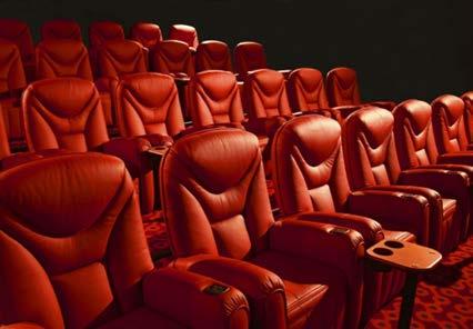 Cinema Enjoy movies in a private cinema room with plush