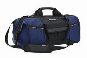 ZIPPERS AND POCKET ACCENTS help quickly store or access tools 2017823 450mm/18" Defender Series Bag (B18M) 450 x 230 x