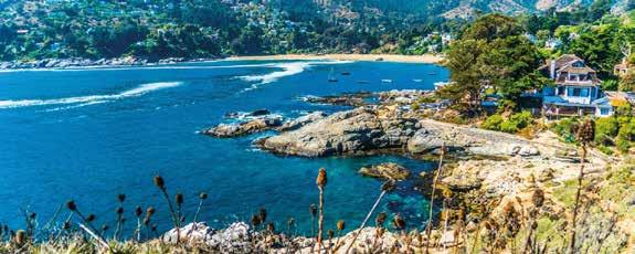 DAY TRIP OUTSIDE SANTIAGO Valparaiso & Viña del Mar We can organise private tours to the port city of Valparaiso and the neighbouring coastal town of Viña del Mar with a billingual guide in an air