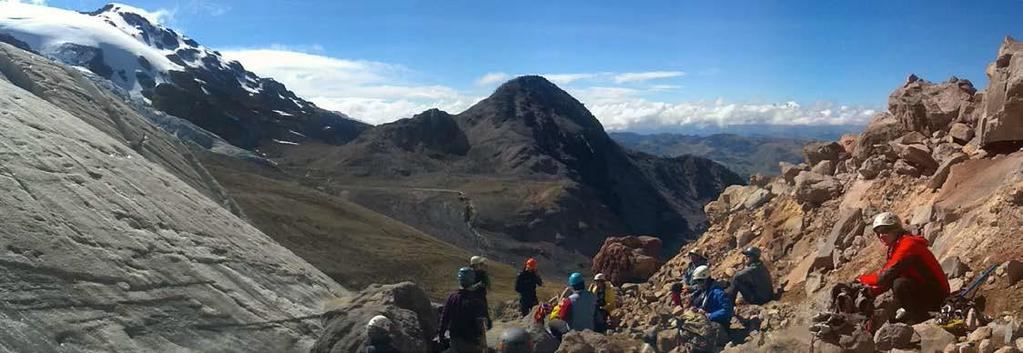 Rockies to Ecuador Spring Leadership Semester Itinerary Overview and Travel Information Transitioning from glacier to moraine in Ecuador Introduction & Overview: Welcome to the experiences of a