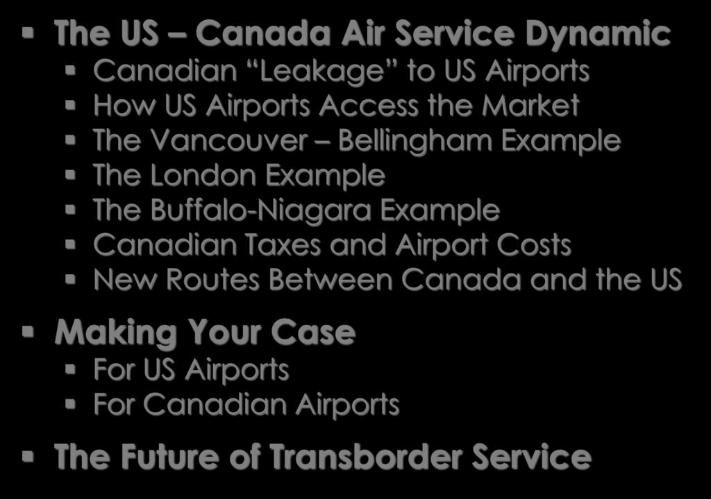 Airports Access the Market The Vancouver