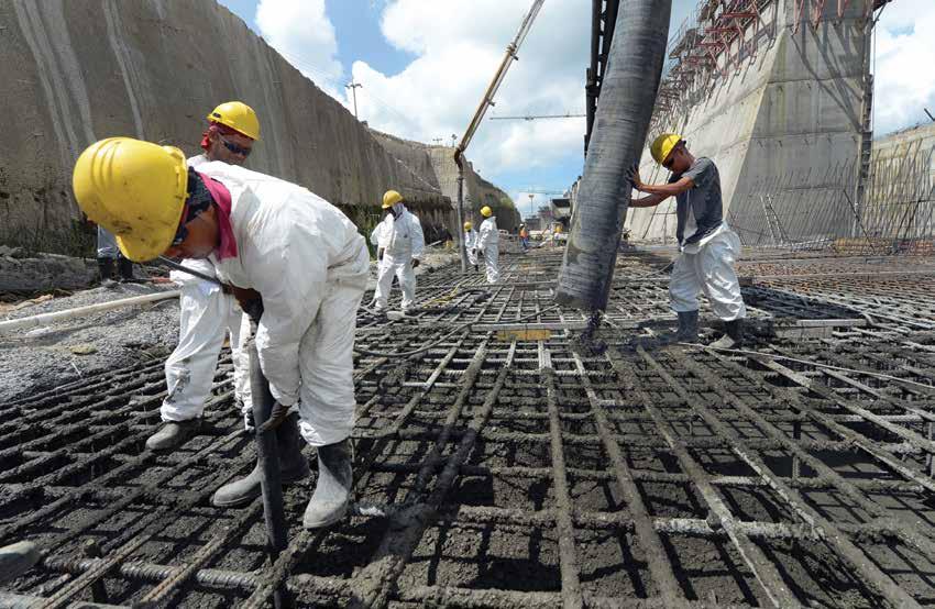 LABOR The Panama Canal Expansion Program has become a significant source of job opportunities and training for professionals in different fields.
