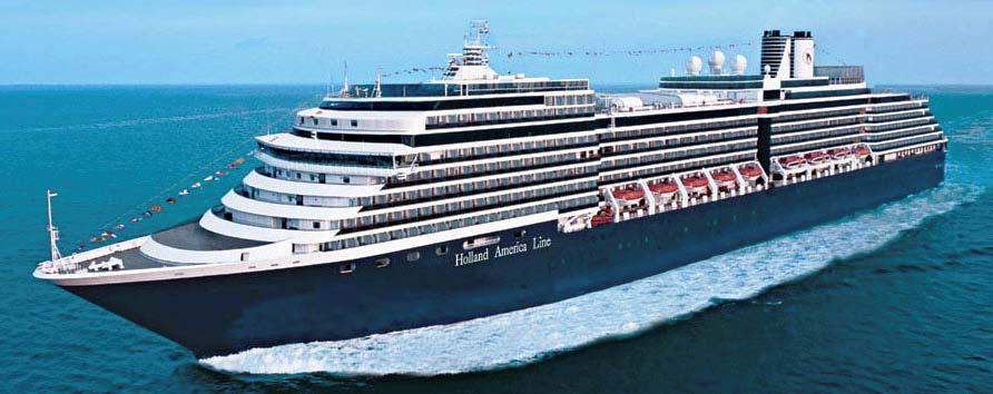 Holland America Line Cruise For Two Up to 7-day Caribbean, Mexico, Alaska or Canada/New England Ocean View Stateroom Value up to $5,000 5,00 Holland America Line cruise for two people sharing one