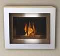 This fireplace can be delivered with heat resistant