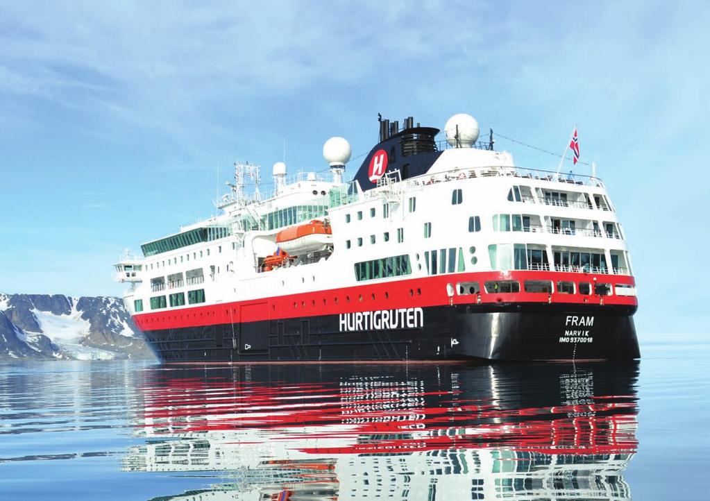 Experience counts >>> Richard and Dawn have sailed aboard MV FRAM since she was launched in 2007, including itineraries to Antarctica, Iceland, Norway, Greenland