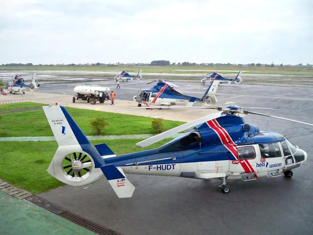 After acquiring the company in 1982, Heli-Afrique officially changed its name to Héli-Union Gabon.