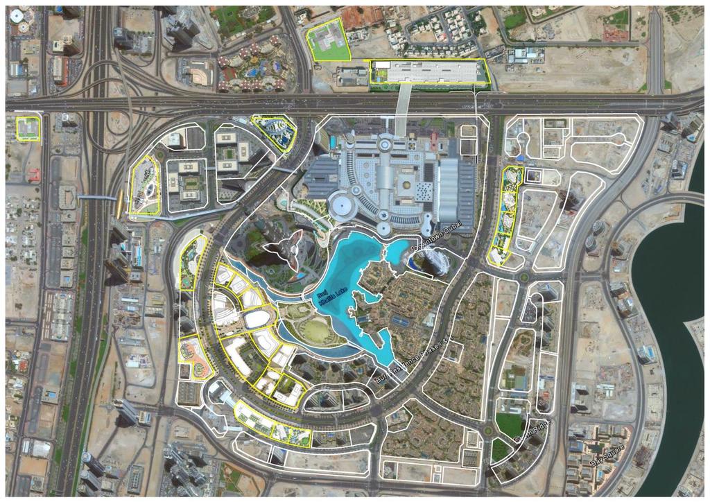 Location of Development Projects: Downtown Dubai 1 2 3 4 5 6 7 8 9 10 11 12 13 14 15 16 17 18 19 20 21 22 23 24 25 26 27 28 29 30 31 32 33 34 35 36 37 38 39 40 41 42 43 The Address Sky View The