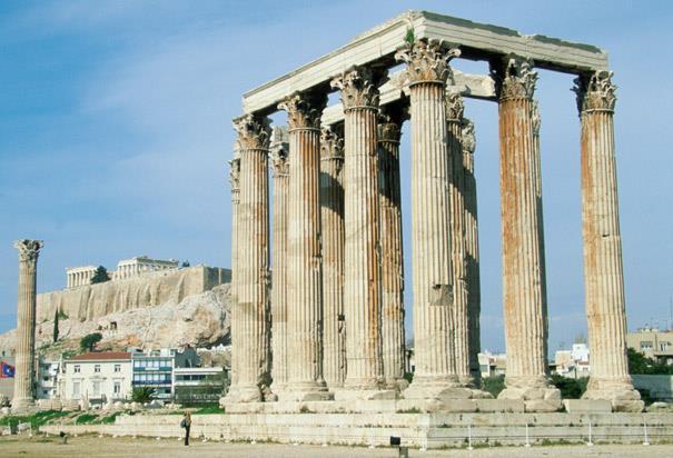 Greek columns today