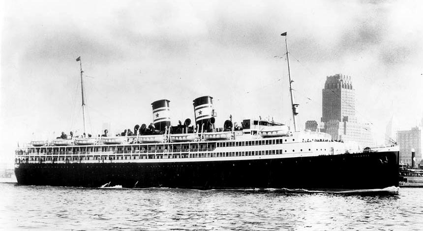 ~ THE FIRST OF THREE CAREERS ~ The SOLACE was originally built by Newport News Shipbuilding (NNS) for the Clyde Steamship Company as the passenger liner SS IROQUOIS.