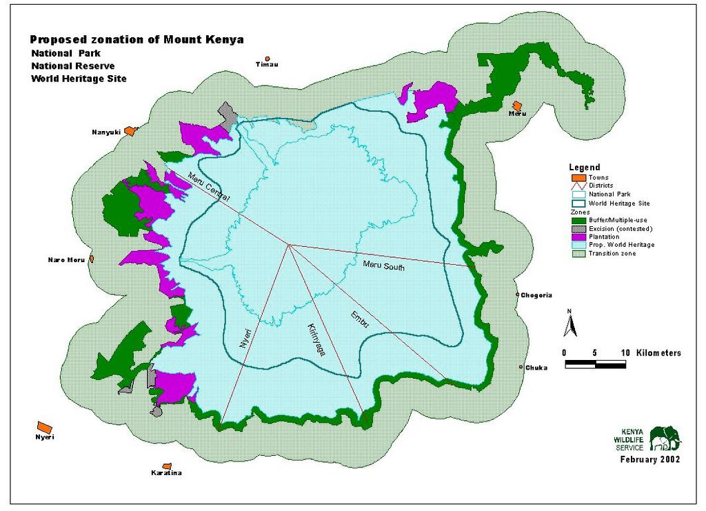 Monitoring Mission to Mount Kenya National