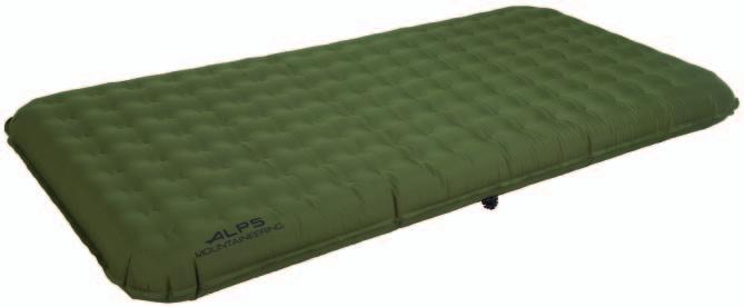 velocity air bed + Durable PVC FREE Fabric + Incredibly Light Makes for Easy Transport + Coil System
