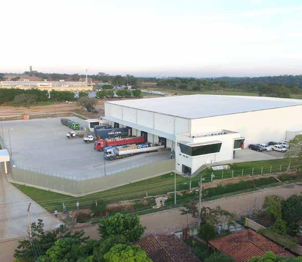 Caacupe-mí Logistic Park Division / Asunción As part of Caacupe-mí s efforts to continually offer value added services to its customers, we have built the first NAVE (warehouse) within the Logistic