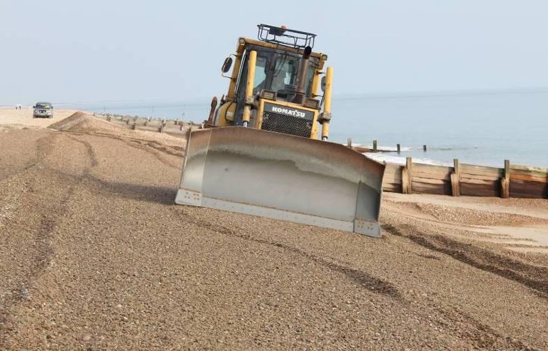 DEPOSITION Quantities required in each Groyne bay derived from