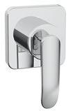 mm Built-in shower mixer (exposed part) Code: A40638EXP
