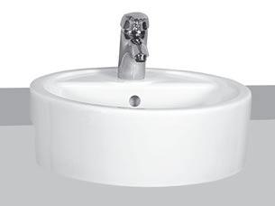 For 55 cm washbasin option, please refer to price list or vitra