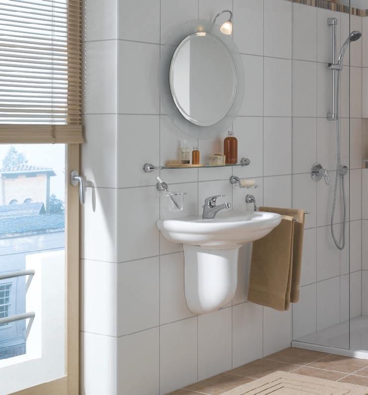 Eura Designed with soft contours, the Eura series is a classic in bathrooms.