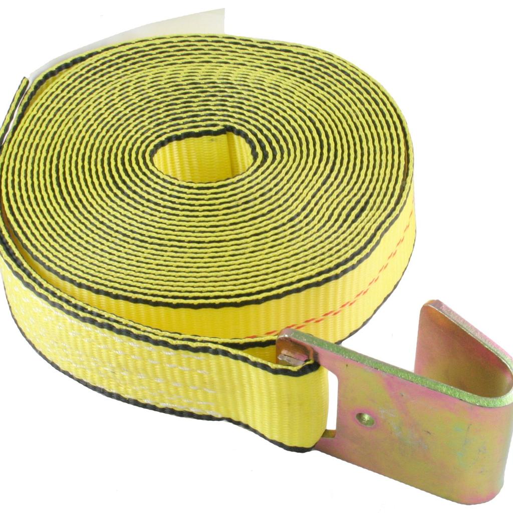 HEAVY WEIGHT POLYESTER WEBBING PE6000 2" POLYESTER WEBBING RATING: 6,000 LB. TEST PE12000 2" POLYESTER WEBBING RATING: 12,000 LB.
