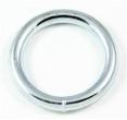 3250SS D RING,.236 WIRE, WELDED, STAINLESS STEEL 3250N-1-WLD 1" X 7/8" D RING,.
