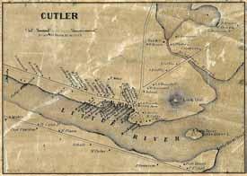 Cutler Village 26 Topographical Map of the County of Washington,