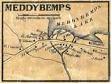 Meddybemps Village Topographical Map of the County of Washington,