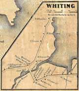 Whiting Village Topographical Map of the County of Washington,