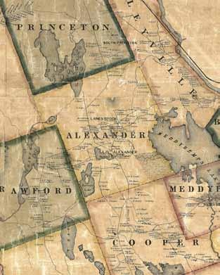 ALEXANDER 8 Topographical Map of the County of Washington,