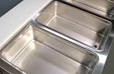 Stainless Steel ELITE The extreme durability and easy cleaning of