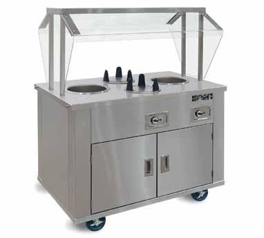 Hot Food Units 7-HF With Built-In Dispensers and