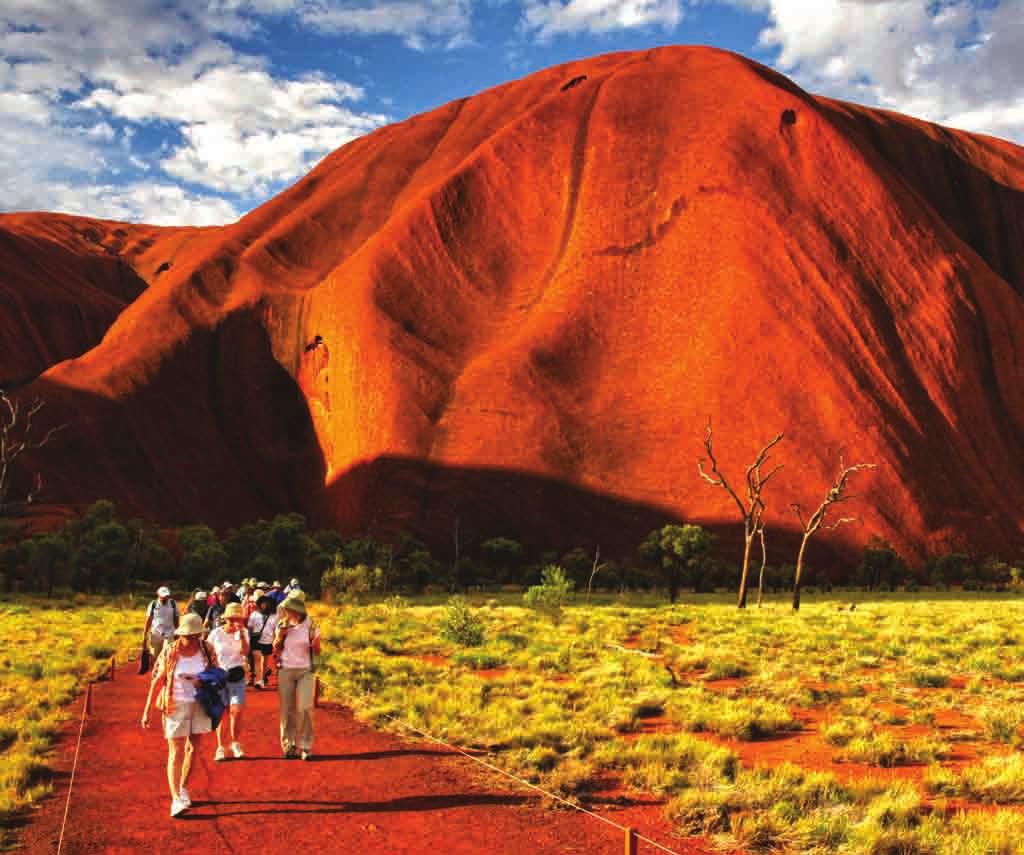 Day 10: Uluru - Cairns In the cool of the morning, set out to see this incredible area. Tour Kata Tjuta and the base of the Rock, learning about their geology and significance to Aboriginal culture.