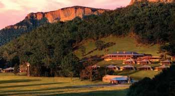 BLUE MOUNTAINS & HUNTER VALLEY - NEW SOUTH WALES Preferred Hotels & Resorts EMIRATES ONE&ONLY WOLGAN VALLEY The much lauded Emirates One&Only Wolgan Valley Resort offers absolute luxury and total