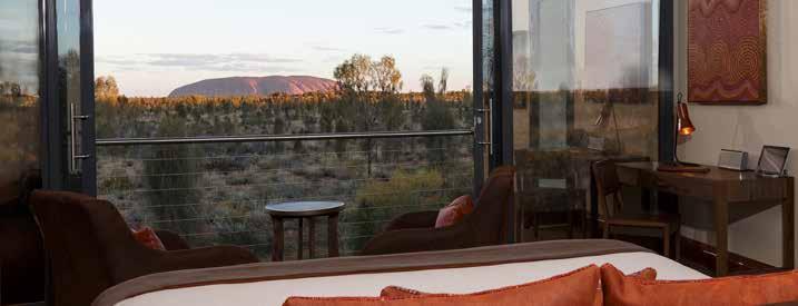 Positioned in the shadow of Uluru, Longitude 131 is the premier base to explore the magical landscapes of Uluru-Kata Tjuta National Park and to absorb the isolation of the outback.