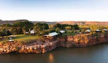THE KIMBERLEY & NINGALOO REEF - WESTERN AUSTRALIA Preferred Hotels & Resorts EL QUESTRO HOMESTEAD A glamorous oasis in the remote and rugged Kimberley region, El Questro Homestead is a diamond in