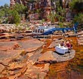 TRUE NORTH KIMBERLEY CRUISE Specially designed to navigate shallow waters, True North is the ideal choice for exploring the untouched rivers, coral reefs and waterfalls along the Kimberley coast.