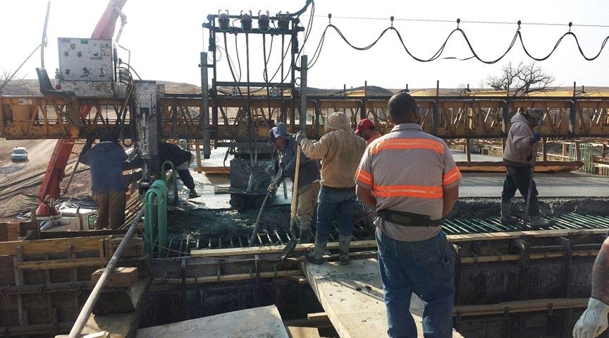 District Six Concrete for the deck was placed recently on the new bridge being built on U.S. 160 in Meade County. New bridge on U.S. 160: A bridge replacement project is underway on U.S. 160 in Meade County. Work began last fall to remove the existing structure over Gyp Creek.