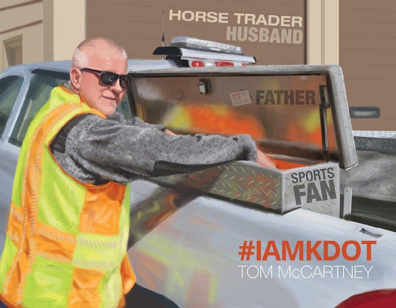 KDOT Blog Kansas Transportation Wednesday, April 12 #IAMKDOT When people first think of work zones, most think of summer construction taking place on the highways.