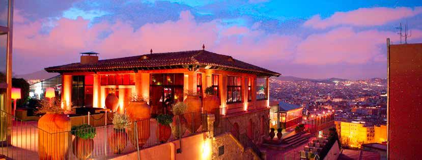 EVENING FRIDAY 6 TH NOVEMBER DINNER AT EL XALET DE MONTJUIC El Xalet de Montjuïc is pure luxury because of its