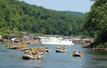 the most popular whitewater boating in the East.