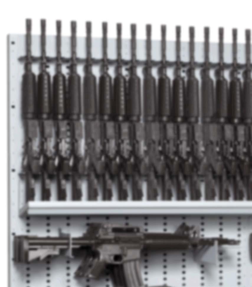 I.W.S.P. INTEGRATED WEAPON STORAGE PLATFORM Dasco Weapon Storage is the most versatile, adjustable and future compatible weapon storage system that is available today.