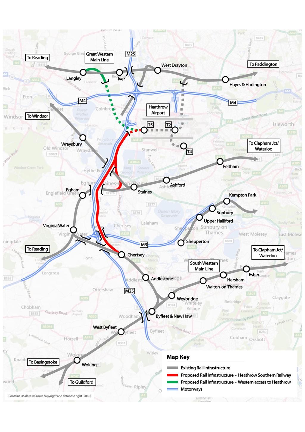 Appendix A Heathrow Southern Railway Ltd (HSRL) is the company promoting a privately financed scheme to provide new rail access to Heathrow from the south, providing significant benefits to both