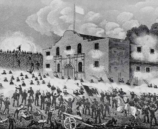 During one of Santa Anna s several stints as ruler of Mexico, white American settlers moved in to the Mexican state of Texas and brought their enslaved workers with them.