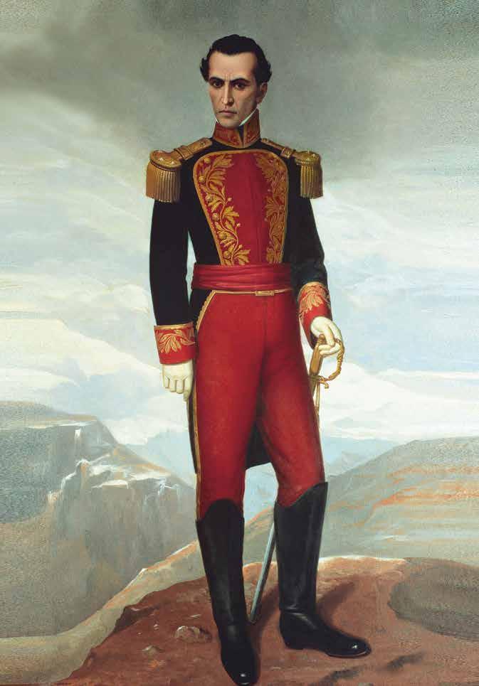 Simón Bolívar is known throughout South America as The Liberator.