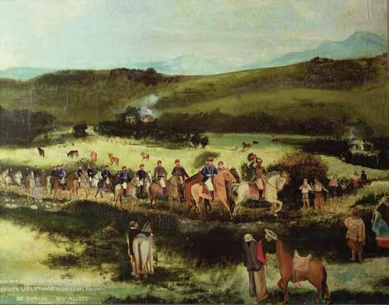 Matters got worse when they reached the mountains. All the horses died, and Bolívar lost many men. Hundreds died from exhaustion. The army abandoned everything but its guns.