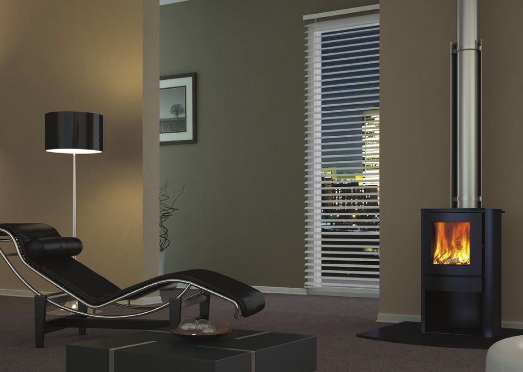 FIREPOINT 360 Need a fire to fit a corner or small space? Choose the Bosca Firepoint 360.