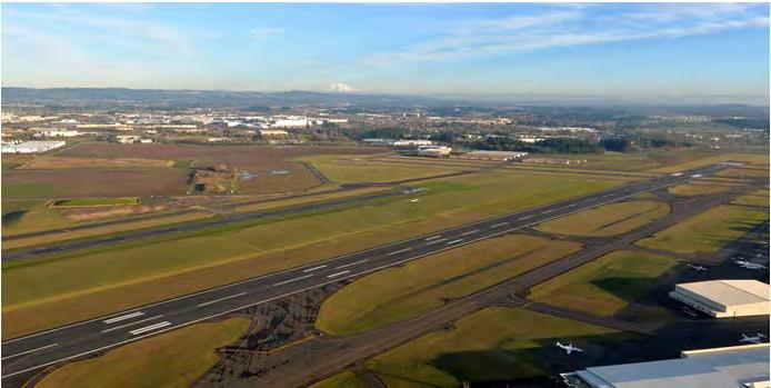 Port of Portland Hillsboro Airfield Development Year Project 2007/08 Runway 13R-31L High Speed Taxiway Exits 2009/10 Taxiway C Extension 2011 Runway 13R-31L Threshold Rehabilitation 2012 Terminal