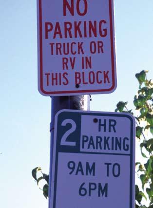 Parking is Not Just For Lovers (The Parking Limits Rule) Towns typically post