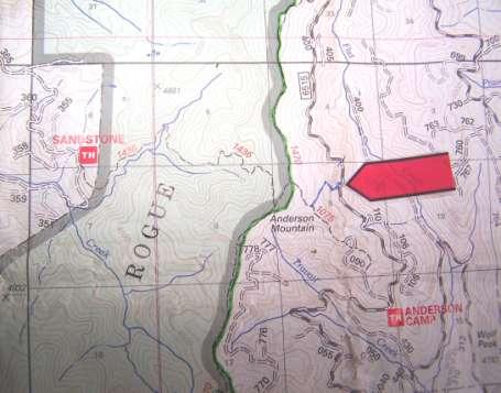 090 location of the Anderson Camp TH shown on the Forest Service s latest 2008 Tiller RD map.