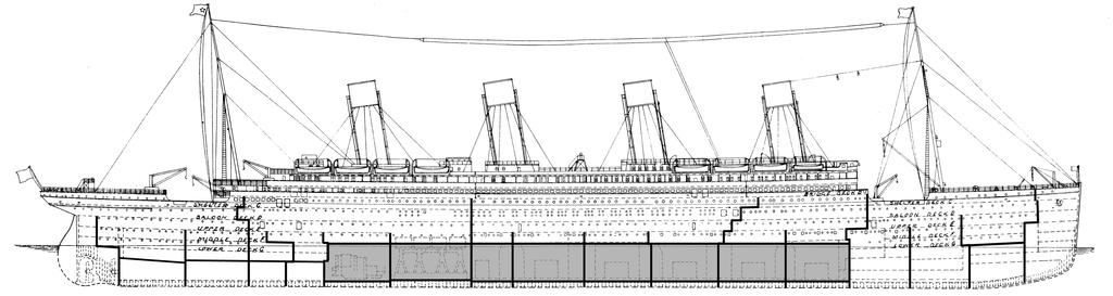 Page 10 of 16 was undetected until she was seen in dry dock in February 1919, because the inner skin protected the boiler rooms from flooding.