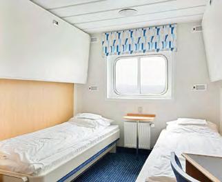 For our air-cruises, Ocean Nova has capacity for 67 passengers accommodated in comfortable outside cabins.