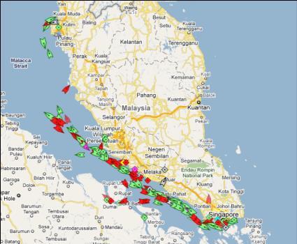 Increasing Traffic Volume The Straits will be stressed by the increasing number of ships
